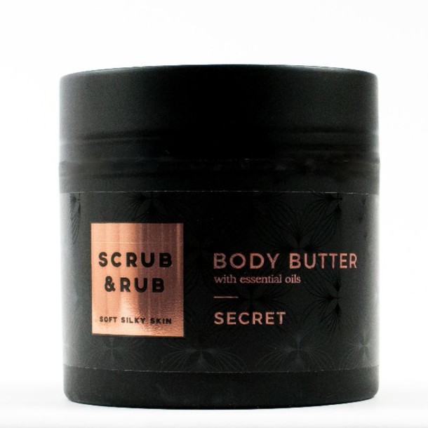 Scrub & Rub Body butter secret (200 Milliliter)