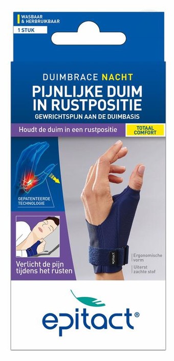 Epitact Duim orthese nacht rechts maat L (1 Stuks)