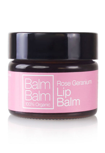 Balm Balm Rose geranium organic lip balm (15 Milliliter)