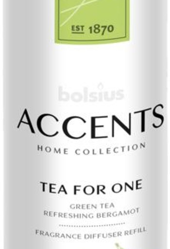 Bolsius Accents diffuser refill tea for one (200 Milliliter)