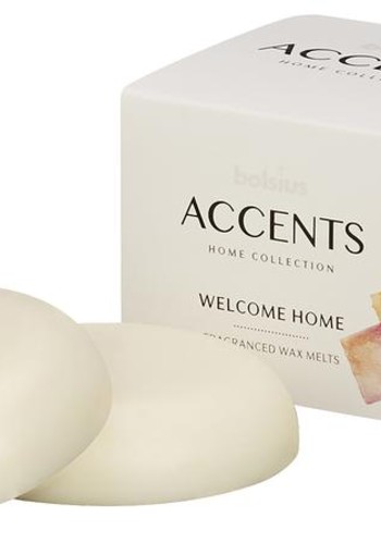 Bolsius Accents waxmelts welcome home (3 Stuks)