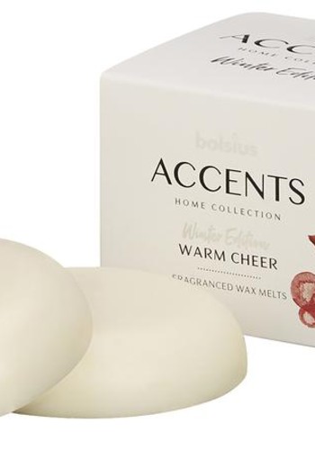 Bolsius Accents waxmelts warm cheer (3 Stuks)