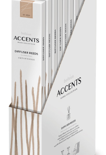 Bolsius Accents diffuser sticks refill (16 Stuks)