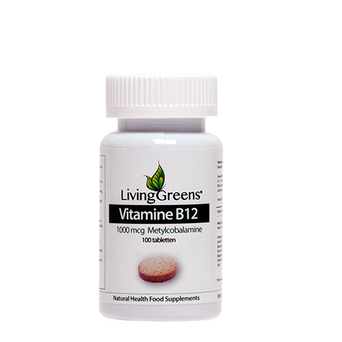 Livinggreens Vitamine B12 methylcobalamine 1000mcg (180 Tabletten)