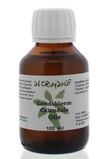 Cruydhof Calendula / goudsbloem olie (100 Milliliter)