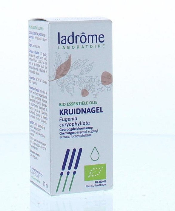 Ladrome Kruidnagel olie bio (10 Milliliter)