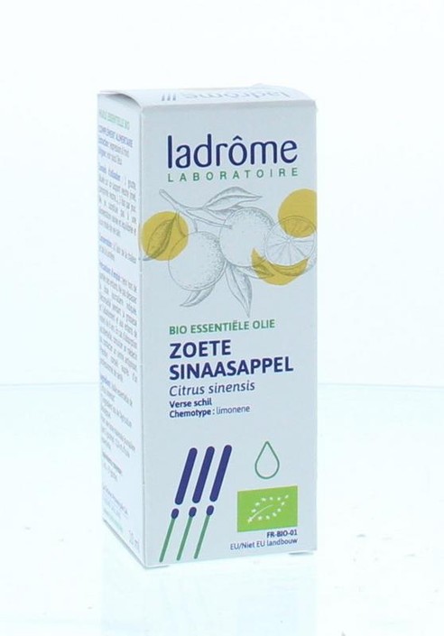 Ladrome Sinaasappel olie bio (10 Milliliter)