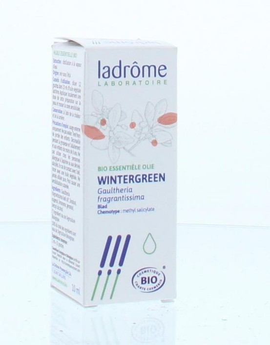 Ladrome Wintergreen olie bio (10 Milliliter)