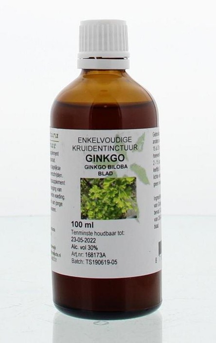 Cruydhof Ginkgo biloba folia tinctuur (100 Milliliter)