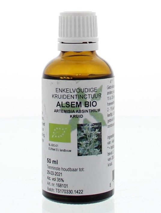 Cruydhof Artemisia absinthium/alsem tinctuur bio (50 Milliliter)