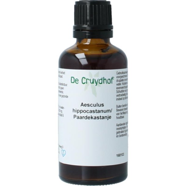 Cruydhof Aesculus hippocast/paardenkastanje tinctuur (50 Milliliter)