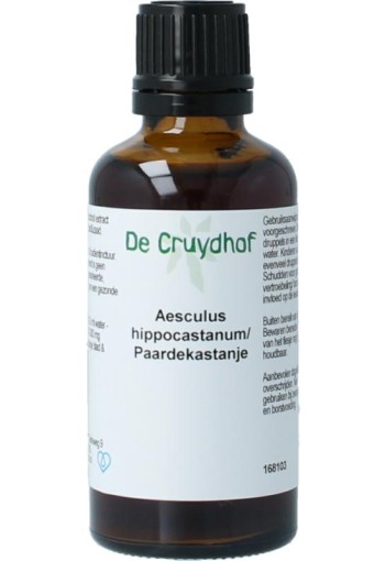 Cruydhof Aesculus hippocast/paardenkastanje tinctuur (50 Milliliter)