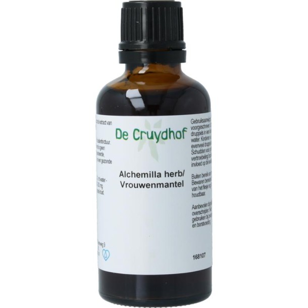 Cruydhof Alchemilla vulgaris/vrouwenmantel tinctuur (50 Milliliter)