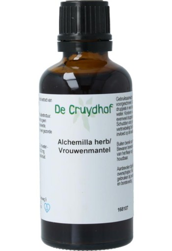 Cruydhof Alchemilla vulgaris/vrouwenmantel tinctuur (50 Milliliter)