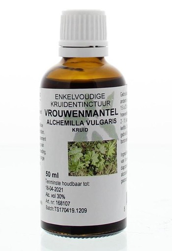 Natura Sanat Alchemilla vulgaris/vrouwenmantel tinctuur (50 Milliliter)
