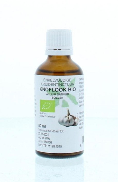 Cruydhof Allium sativum bulb/knoflook tinctuur bio (50 Milliliter)