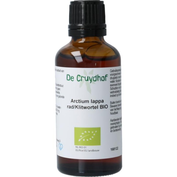 Cruydhof Arctium lappa/klitwortel tinctuur bio (50 Milliliter)