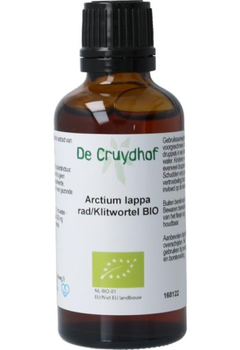 Cruydhof Arctium lappa/klitwortel tinctuur bio (50 Milliliter)