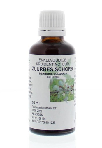 Cruydhof Berberis vulgaris / zuurbes wortelschors tinctuur (50 Milliliter)