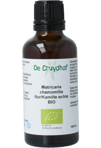 Cruydhof Matricaria chamomilla fl / kamille tinctuur bio (50 Milliliter)