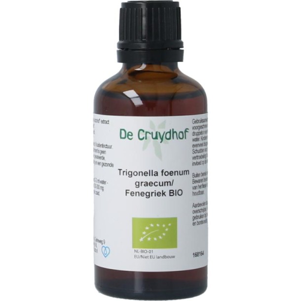 Cruydhof Trigonella foen gr / fenegriek tinctuur bio (50 Milliliter)