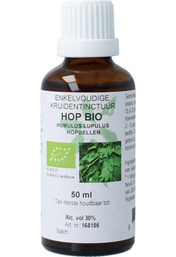 Cruydhof Humulus lupulus / hop tinctuur bio (50 Milliliter)