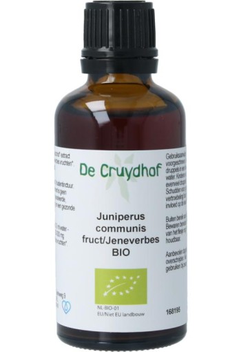 Cruydhof Juniperus communis fruct / jeneverbes tinctuur bio (50 Milliliter)
