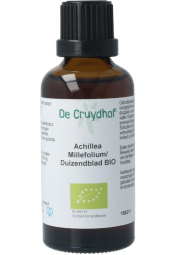 Cruydhof Achillea millefolium/duizendblad tinctuur bio (50 Milliliter)
