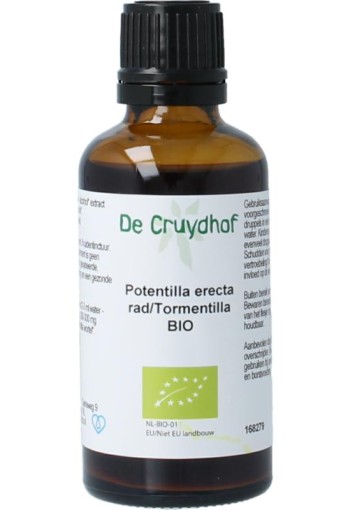 Cruydhof Tormentil wortel tinctuur bio (50 Milliliter)