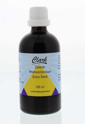 Clark Zwarte walnoottinctuur extra sterk (100 Milliliter)