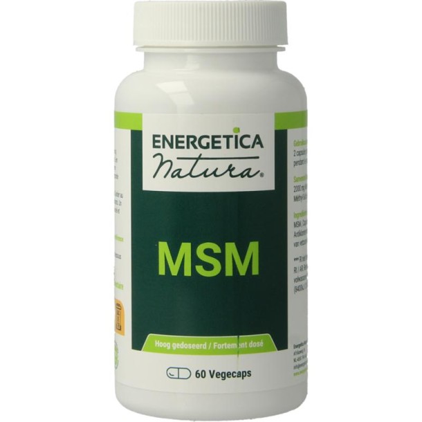 Energetica Nat MSM 1000mg (60 Vegetarische capsules)