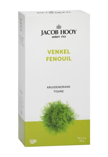 Jacob Hooy Venkel thee (20 Zakjes)