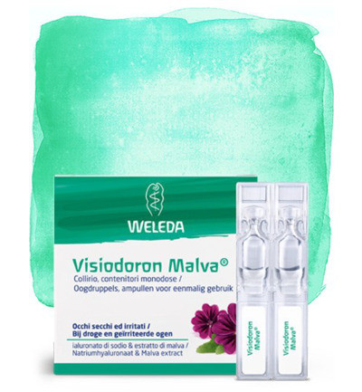 Weleda Visiodoron Malva Oogdruppels 0.4 Ml 10x0.4