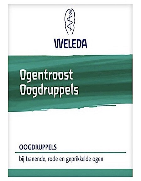 Weleda Ogentroost Oogdruppels 0.4 Ml 20amp