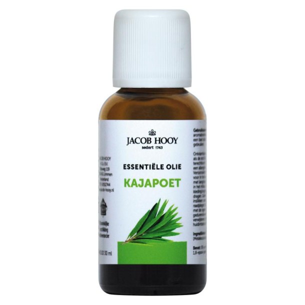 Jacob Hooy Kajapoet olie (30 Milliliter)