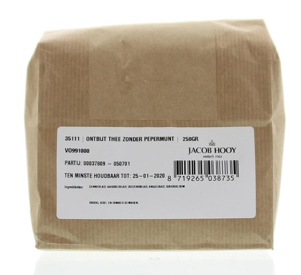 Jacob Hooy Ontbijtthee zonder pepermunt (250 Gram)