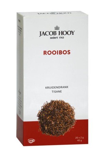 Jacob Hooy Rooibos thee (20 Zakjes)