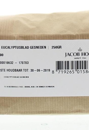 Jacob Hooy Eucalyptusblad gesneden (250 Gram)