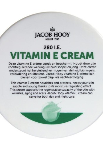 Jacob Hooy Vitamine E creme (140 Gram)