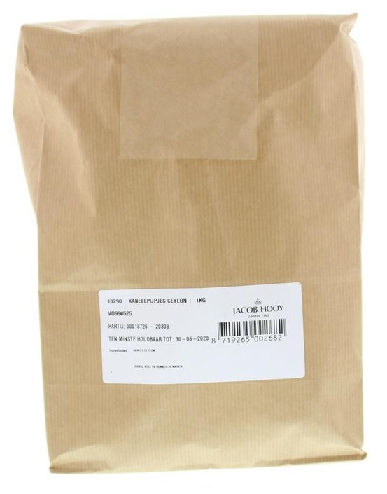Jacob Hooy Kaneel pijpjes Ceylon (1 Kilogram)