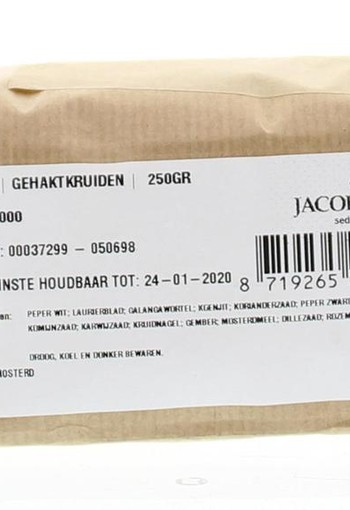 Jacob Hooy Gehaktkruiden (250 Gram)