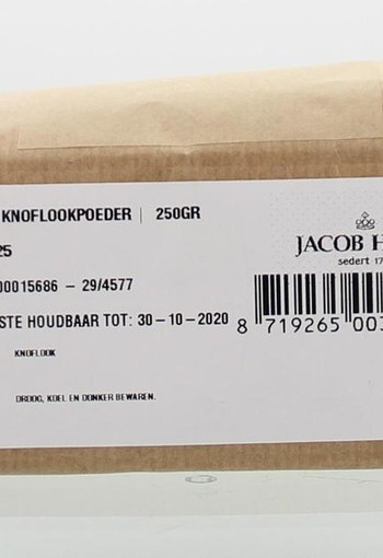 Jacob Hooy Knoflook poeder (250 Gram)