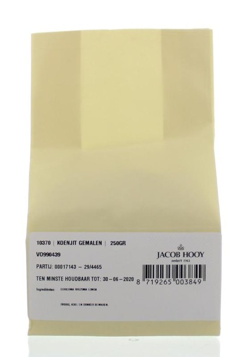 Jacob Hooy Koenjit/curcuma rhiz long gemalen (250 Gram)