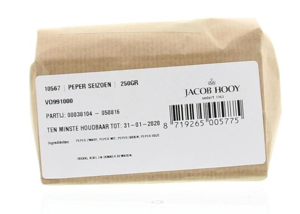 Jacob Hooy Peper seizoen (250 Gram)