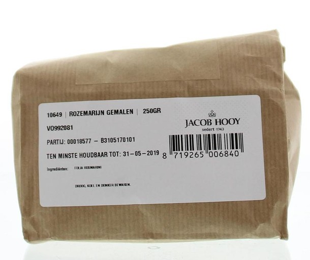 Jacob Hooy Rozemarijn gemalen (250 Gram)