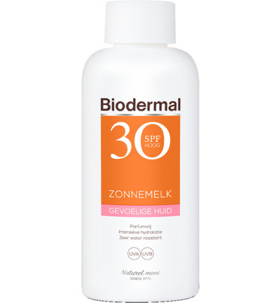 Biodermal Zonnemelk Spf30 Gevoelige Huid 200ml