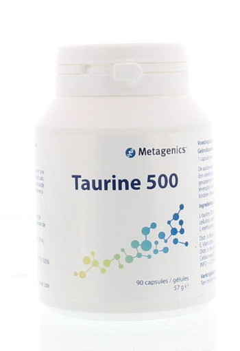 Metagenics Taurine 500 (90 Vegetarische capsules)