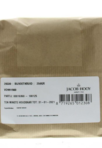Jacob Hooy Bijvoetkruid (250 Gram)