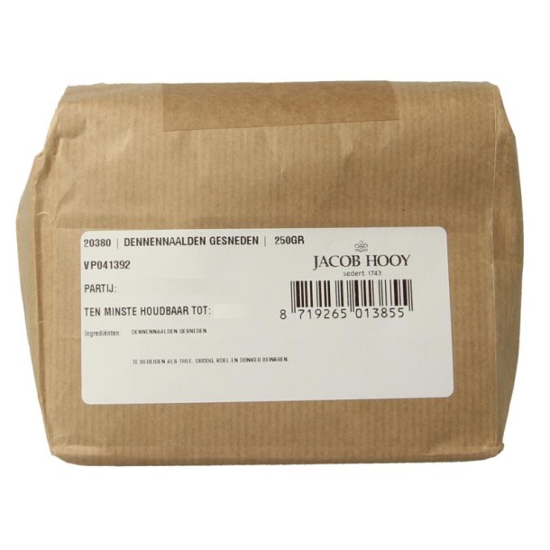 Jacob Hooy Dennennaalden gesneden (250 Gram)