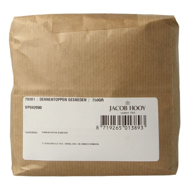 Jacob Hooy Dennentoppen gesneden (250 Gram)